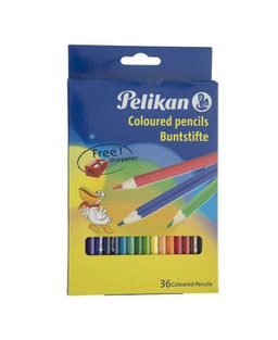 مداد رنگی 36 رنگ جعبه مقوایی پلیکان (Pelikan)