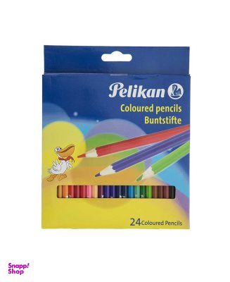 مداد رنگی 24 رنگ جعبه مقوایی پلیکان (Pelikan)