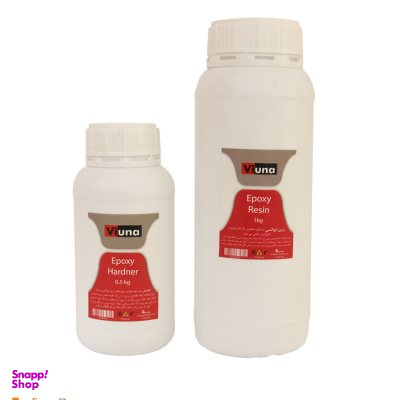 رزین اپوکسی دو جزیی ویونا (Viuna) کد 1.5 -R1000H500 کیلو گرم