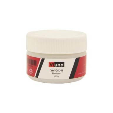 مدیوم ژل براق برای رنگ اکریلیک ویونا (Viuna) 150گرم