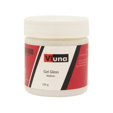 مدیوم ژل براق برای رنگ اکریلیک ویونا (Viuna) 250گرم