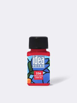 رنگ شیشه آیدیا (مایمری) Cherry Red (236) -1020