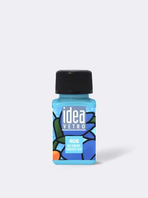 رنگ شیشه آیدیا (مایمری) turquoise blue (408) -1020