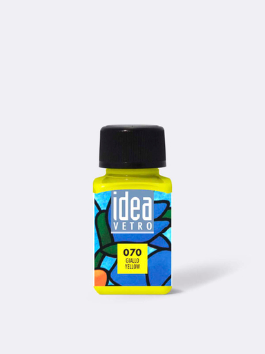 رنگ شیشه آیدیا (مایمری) Yellow (070) -1020