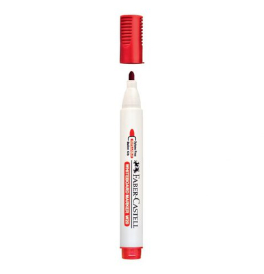 ماژیک وایت برد سر تخت فابرکاستل (Faber Castell) قرمز -1410