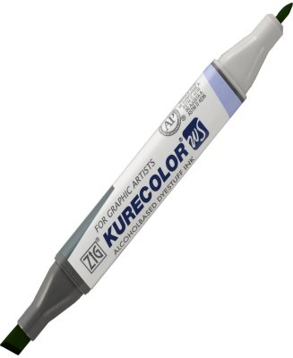 ماژیک کیوکالر (Kurecolor) تک سر زیگ Deep Green (567) -140