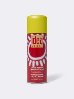 اسپری رنگ اکریلیک آیدیا (Idea) Lemon Yellow (100) -130