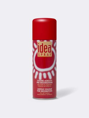 اسپری رنگ اکریلیک آیدیا (Idea) Carmine (166) -130