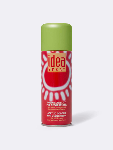 اسپری رنگ اکریلیک آیدیا (Idea) Yellowish Green (323) -130
