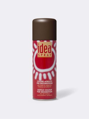 اسپری رنگ اکریلیک آیدیا (Idea) Burnt Umber (492) -130