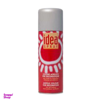 اسپری رنگ اکریلیک آیدیا (Idea) Silver (003) -130