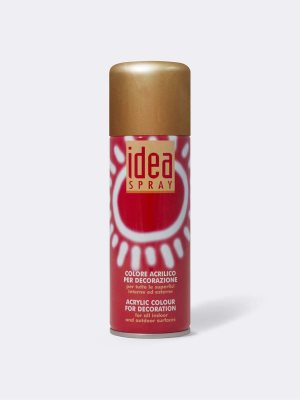 اسپری رنگ اکریلیک آیدیا (Idea) Deep Gold (151) -130