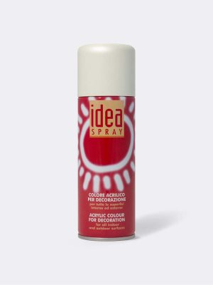 اسپری رنگ اکریلیک آیدیا (Idea) Ivory White (021) -130
