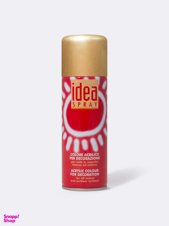 اسپری رنگ اکریلیک آیدیا (Idea) Light Gold (137) -130