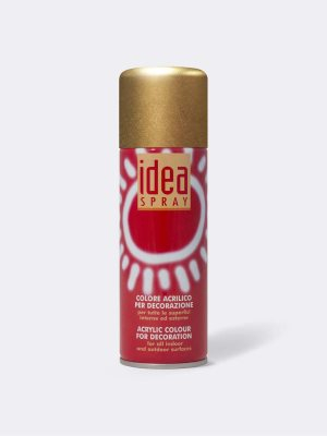 اسپری رنگ اکریلیک آیدیا (Idea) SeQuin Gold (152) -130