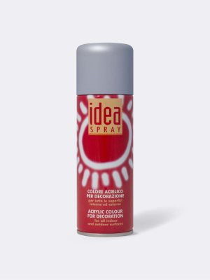 اسپری رنگ اکریلیک آیدیا (Idea) Silver Glitter (574) -130