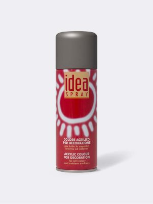 اسپری رنگ اکریلیک آیدیا (Idea) Hammered Black (571) -130