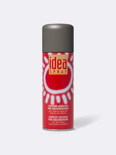 اسپری رنگ اکریلیک آیدیا (Idea) Micaceous Iron Graphite (577) -130