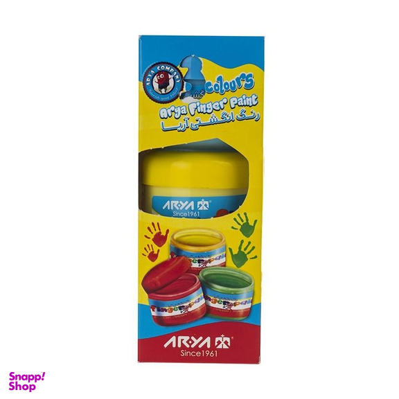 رنگ انگشتی 3 رنگ آریا (Arya) کد 7004