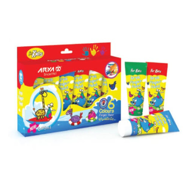 رنگ انگشتی 6 رنگ تیوپی آریا (Arya) کد 7015