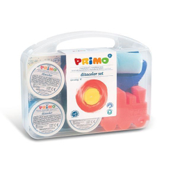 رنگ انگشتی پریمو (Primo) به همراه لوازم جانبی 4 رنگ 100 گرم کد 823VTDP