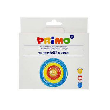 مداد شمعی پریمو (Primo) کد جعبه مقوایی 12 رنگ کد 051PC12I