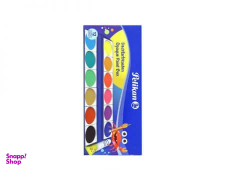 آبرنگ پلیکان (Pelikan) بسته 12 رنگ پالت دار