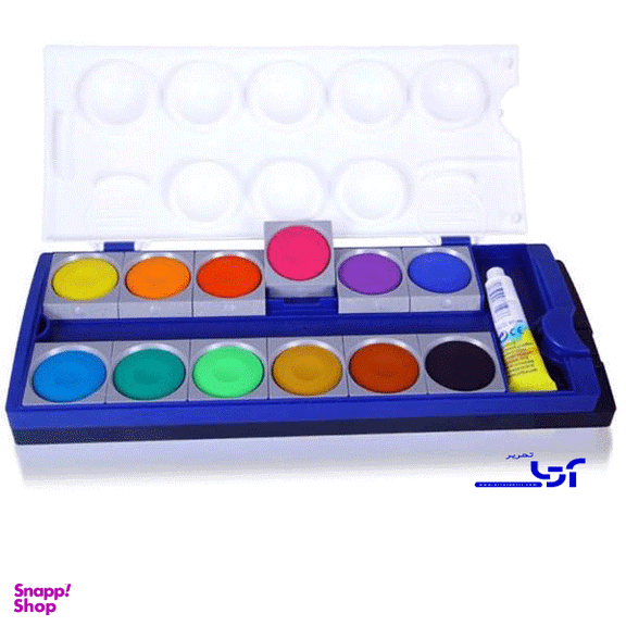 آبرنگ پلیکان (Pelikan) بسته 12 رنگ پالت دار