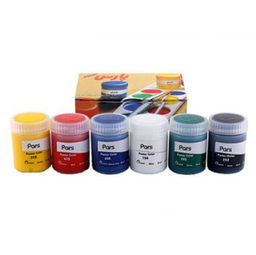 گواش پارس بسته 6 رنگ