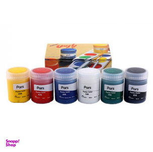 گواش پارس بسته 6 رنگ