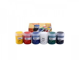 گواش پارس بسته 6 رنگ