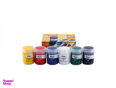 گواش پارس بسته 6 رنگ