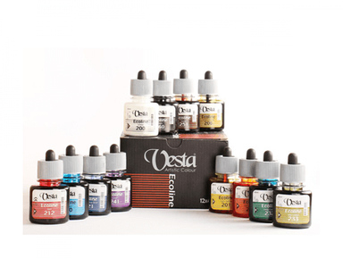 اکولین وستا (Vesta) بسته 12 رنگ