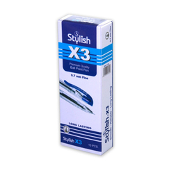 خودکار استایلیش (stylish) مدل X3 رنگ آبی