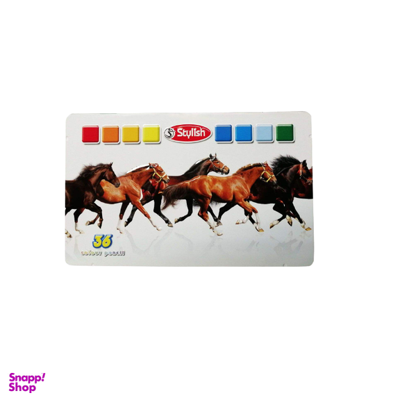 مدادرنگی استایلیش (stylish) 36 رنگ فلزی