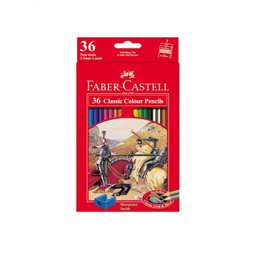 مدادرنگی فابرکاستل (faber-castell) 36 رنگ مقوایی