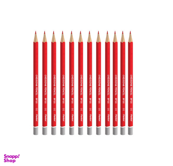 مداد قرمز پنتر (panter) بسته 12 عددی