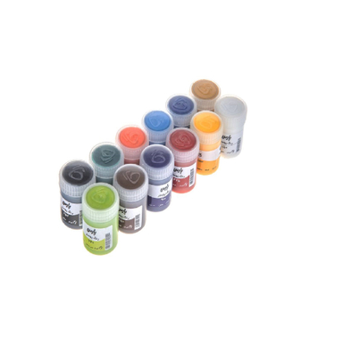 گواش پارس مجموعه 12 رنگ