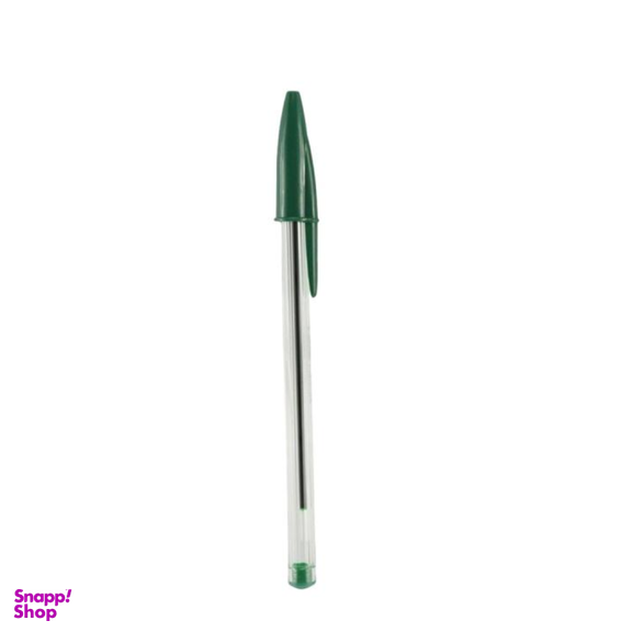 خودکار بیک (Bic) مدل 1.0 مدل کریستال رنگ سبز