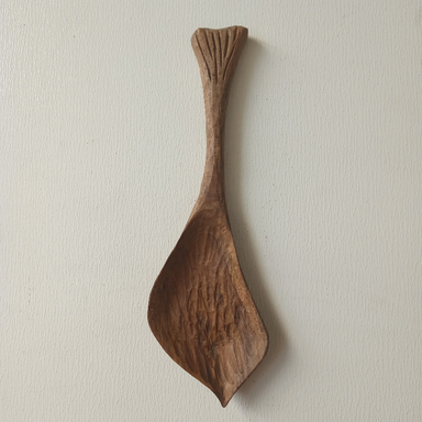 قاشق چوبی طرح پرنده
