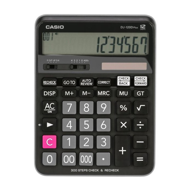 ماشین حساب کاسیو (Casio) مدل DJ-120D Plus