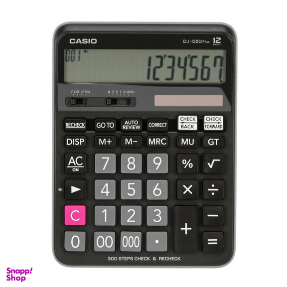 ماشین حساب کاسیو (Casio) مدل DJ-120D Plus
