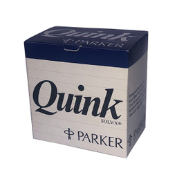 جوهر خودنویس پارکر کویینک (Parker Quink) شیشه رنگ ابی