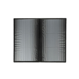 آلبوم جا کارتی کامیکس (Comics) مدل 160 عددی چرم رنگ مشکی