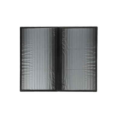 آلبوم جا کارتی کامیکس (Comics) مدل 160 عددی چرم رنگ مشکی