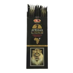 عود African lions بسته 20 عددی