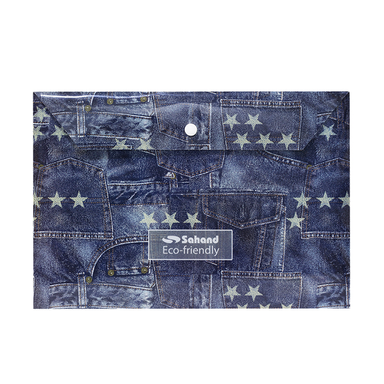 پوشه دکمه دار سهند (Sahand) طرح دار مدرن 2