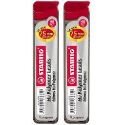 نوک مداد نوکی 0.7 میلی متری استابیلو (Stabilo) مدل Hi-Polymer بسته 2 عددی