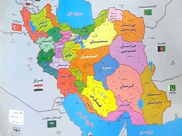 نقشه دانش آموزی ایران