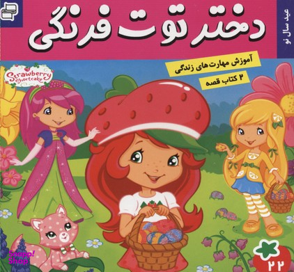 کتاب دختر توت فرنگی (22) عید سال نو اثر سارا ویلسون انتشارات فرهنگ و هنر